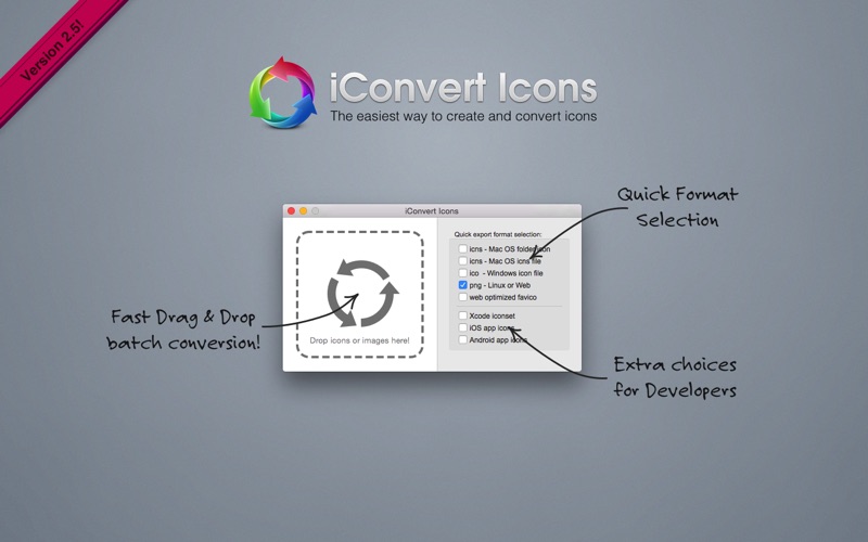 Screenshot #1 pour iConvert Icons