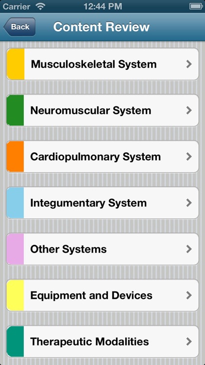 Physical Therapy Content Master