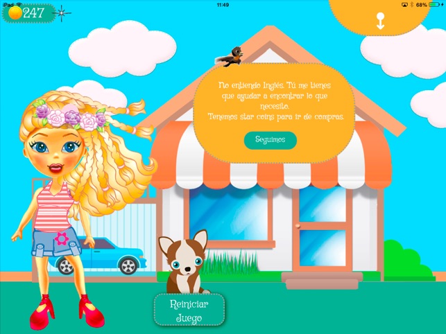 Aprender vocabulario Inglés en el Mundo de Luna(圖2)-速報App