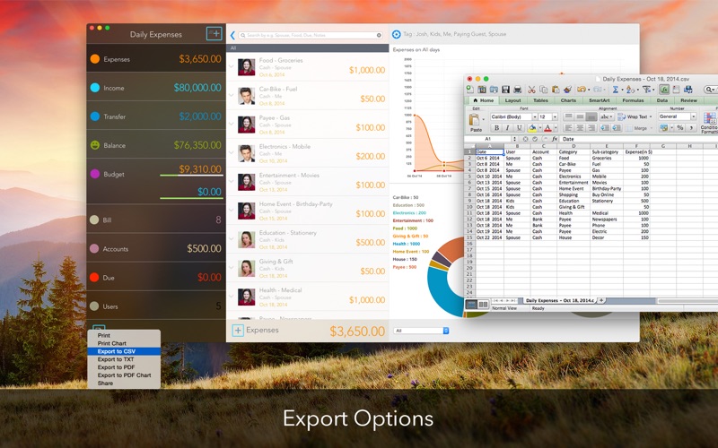 Screenshot #3 pour Daily Expenses