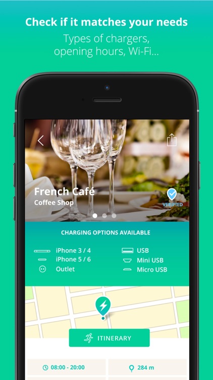 Powize: battery charging network for smartphones, tablets, and laptops.