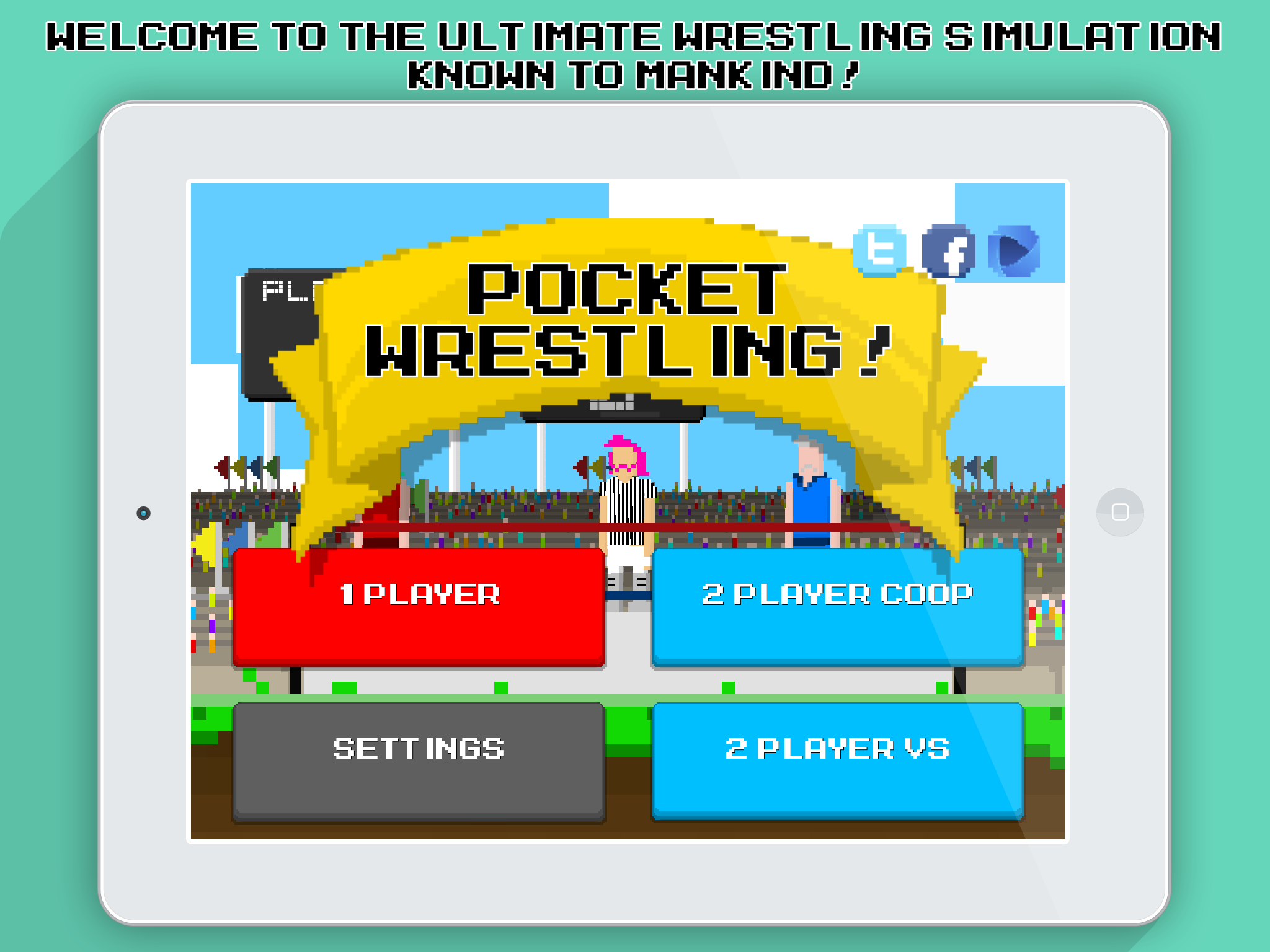 Pocket Wrestling - Physics Based Wrestling