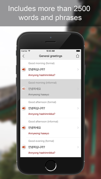 Korean Phrasebook - Learn Korean Language With Simple Everyday Words And Phrases