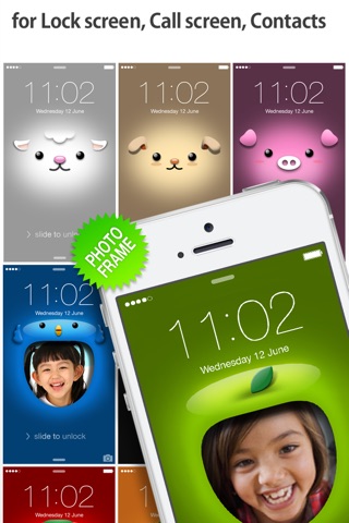 iFaceMaker ( Cute and funny faces ) : for Lock screen, Call screen, Contacts profile photo, instagram screenshot 2