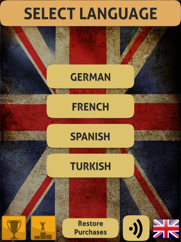 Screenshot #4 pour Anglais Espagnol Allemand Turc Quizz de Langues