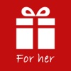 Gifts for her - Christmas gift ideas for a girlfriend, mum, wife  or unique personalised presents for women