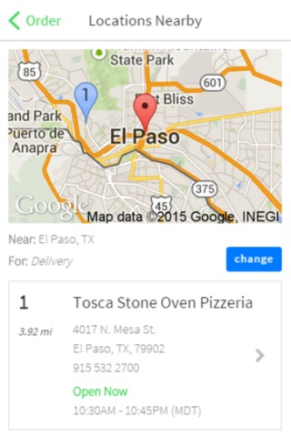 Tosca Stone Oven Pizzeria screenshot 2