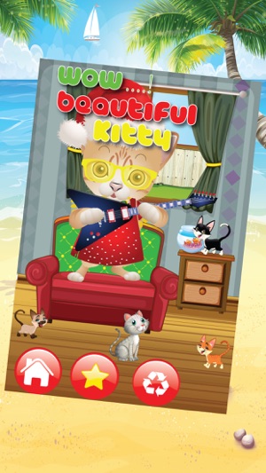 Cute Kitty Salon - Crazy little pet wash, dressup and cat ma(圖4)-速報App