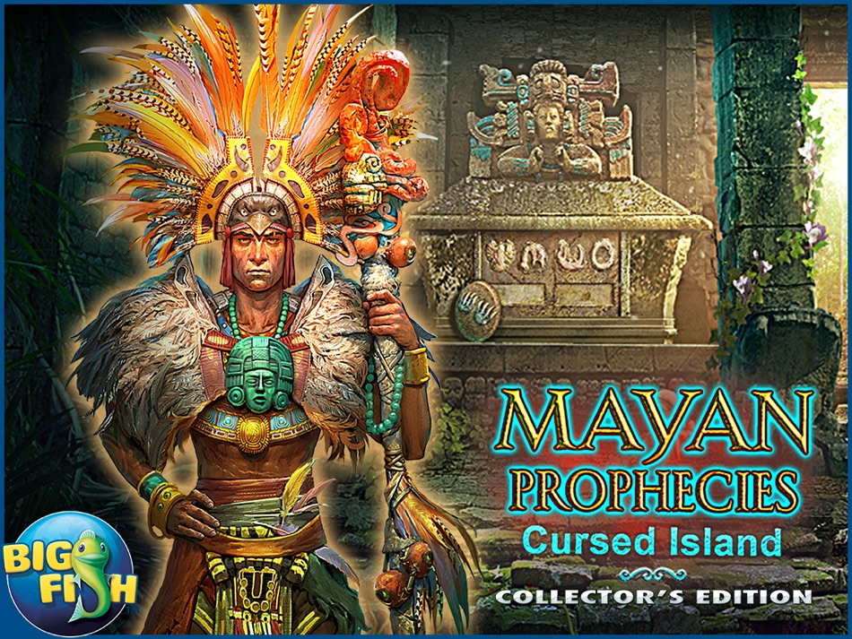 #5. Mayan Prophecies: Cursed Island HD - A Hidden Objects Puzzle Adventure (iOS) 由: Big Fish Games, Inc