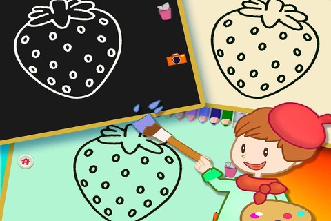 Colouring Book 10 - Painting the Fruits screenshot 4