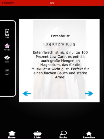 Screenshot #6 pour Low Carb für Männer - Die 100 besten Lebensmittel für Muskeln und zum Abnehmen bei Diät