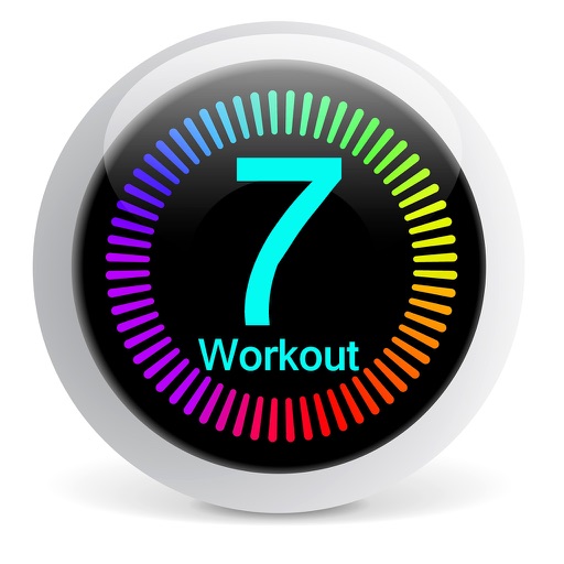 7 Minute workout for iPhone - The Best personal trainer plus daily workout for flat abs & fast calories burn Icon