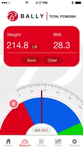 Game screenshot Bally Total Fitness BLS-7361 Bluetooth Bathroom Scale mod apk