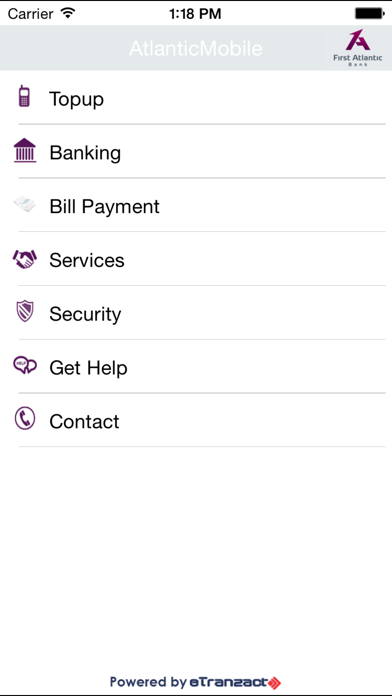 Screenshot #1 pour AtlanticMobile