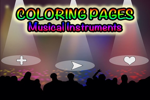 123 Music Coloring - Educational Fun Musical Instruments Coloring Pages Game screenshot 3