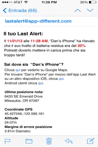 Last Alert Pro - Find My iPhone screenshot 2