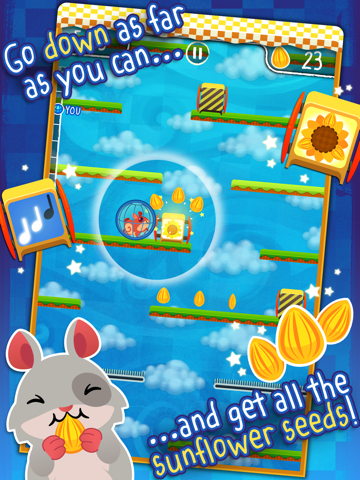 Screenshot #4 pour Hamster Roll - Jeu de Plateforme pour les Enfants