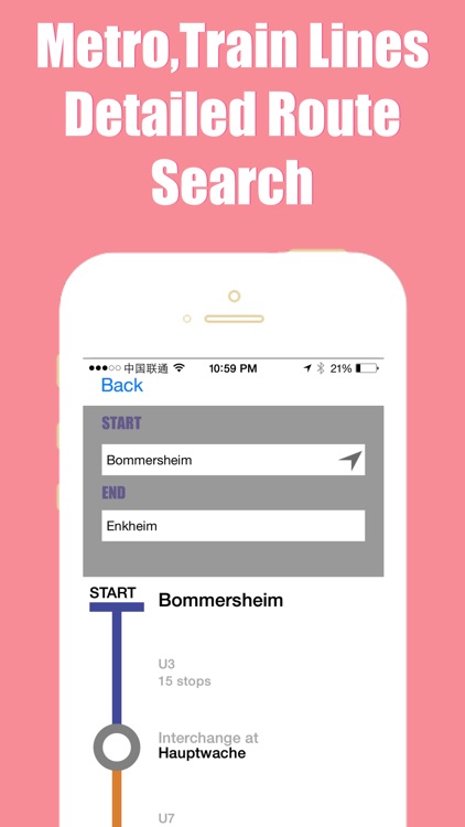 Frankfurt Map offline,BeetleTrip Frankfurt U-bahn S-bahn subway metro street pass travel guide trip route planner advisor