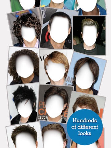 Screenshot #5 pour FACEinHOLE® Coiffures pour les hommes - Changez votre coupe de cheveux et essayer un nouveau look