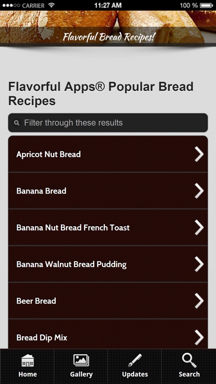 Bread Recipes from Flavorful Apps®