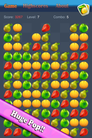 Fruit Crush Paradise and smash hit fruit heroes paradise Free screenshot 2