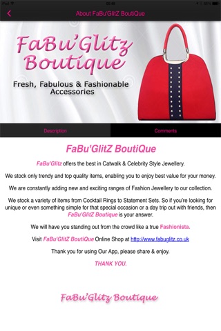 Fabuglitz Boutique screenshot 2