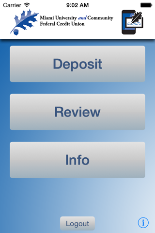 Miami CU Mobile Deposit screenshot 2