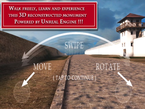 Screenshot #5 pour Mur d'Hadrien. La frontière la plus fortifiée dans l'Empire romain - Virtual 3D Tour & Voyage Guide de Brunton tourelle (version Lite)