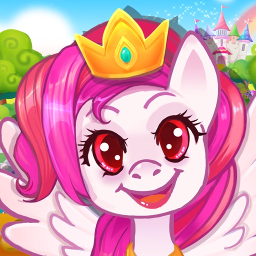 Pony Play Town Outdoor Adventure - Kids Games Icon