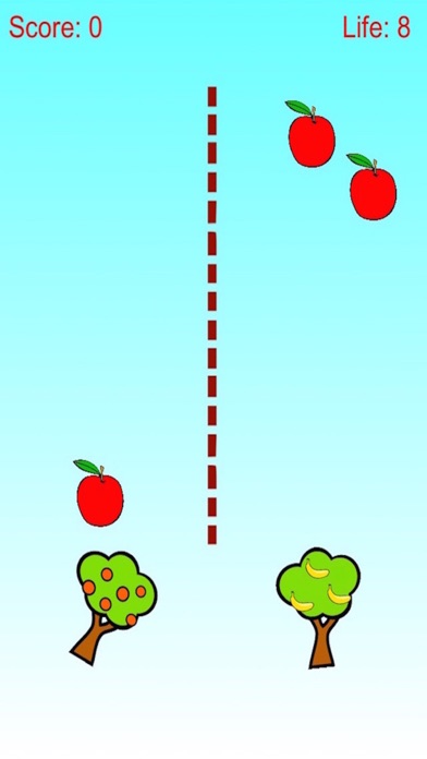 Screenshot #1 pour Apple and Banana Defense - Tree Shoot Fruit Free