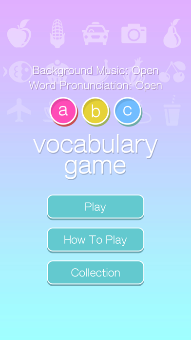 ABC Vocabulary Game screenshot 1