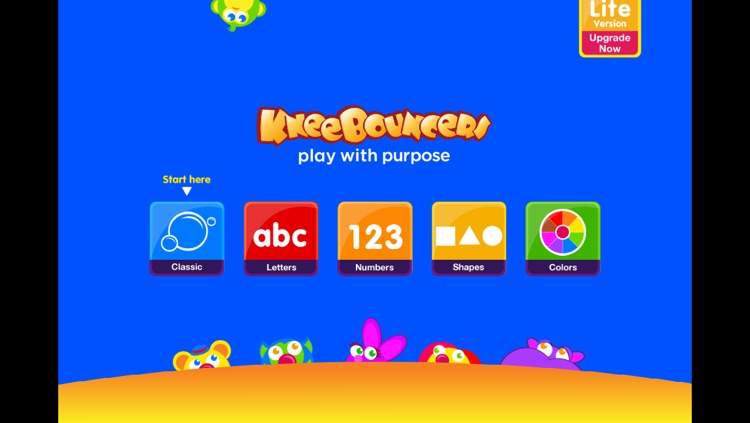 KneeBouncers Great Play With Purpose App