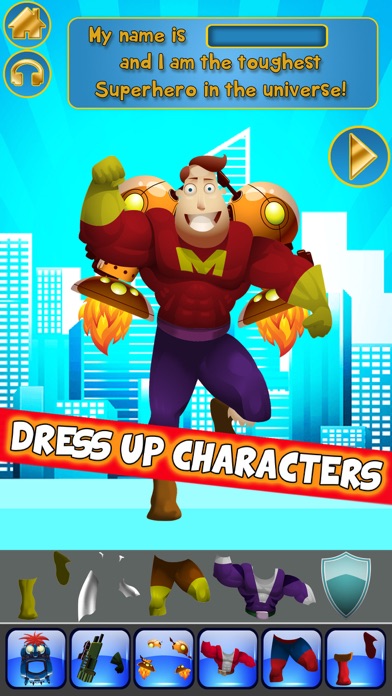 How to cancel & delete Create My Own Interactive Action Superheroes And Super Villains Story Books Free Game from iphone & ipad 4