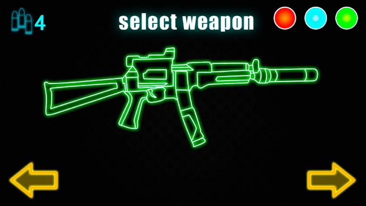 Simulator Neon Gun Weapon