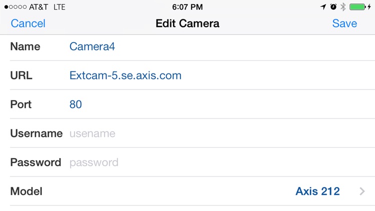 Viewer for Axis IP cameras screenshot-3
