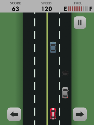 Screenshot #4 pour Retro Car Racing course automobile