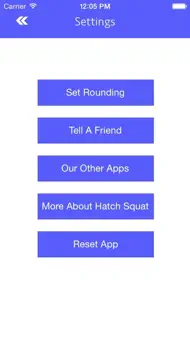 Hatch Squat Calculator iphone bilder 1