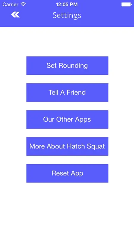 Hatch Squat Calculator screenshot 2 of 3