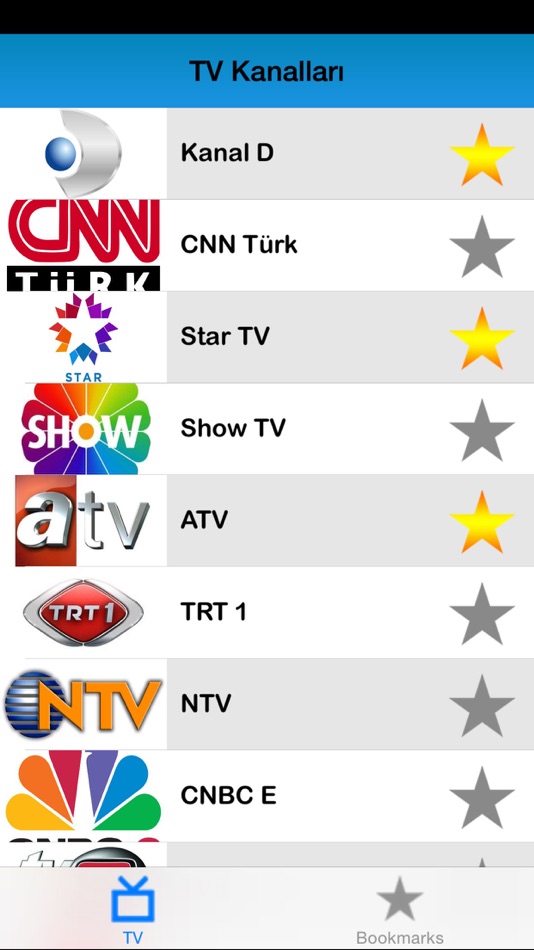 Türkiye TV listeleri: Televizyon programı canlı - Television program live - 1.0 - (iOS)