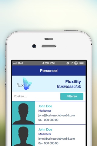 Businessclub Fluxility screenshot 2