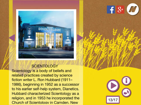 World Religions iPad screenshot 1 - Education app