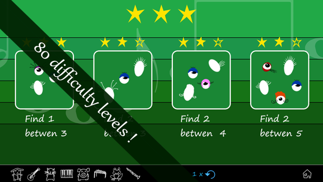 ‎LAMI find notes: Children's Ear Training ! Music for kids Screenshot