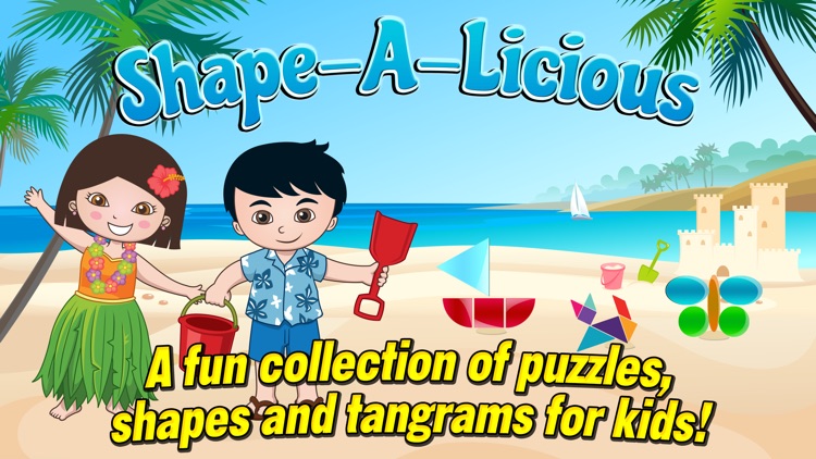 Shape-A-Licious: My first puzzles, shapes and tangrams for kids