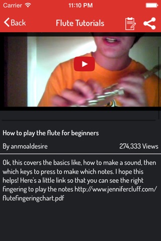 Flute Guide - How To Play Flute screenshot 3