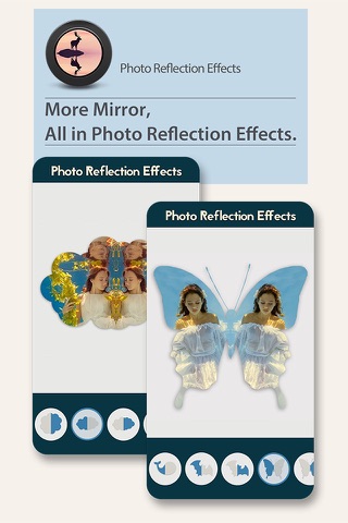 Photo Reflection Effects Pro - Mirror & Water Effects Blender to Clone Yourself screenshot 2