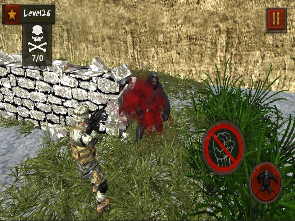 #4. Assassin Ape 3D HD (iOS) 由: Huai-Chih Hsiao