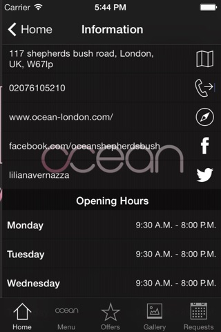Ocean London screenshot 3