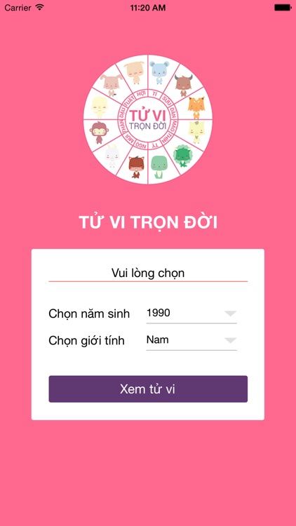 Tử Vi Trọn Đời - 2015