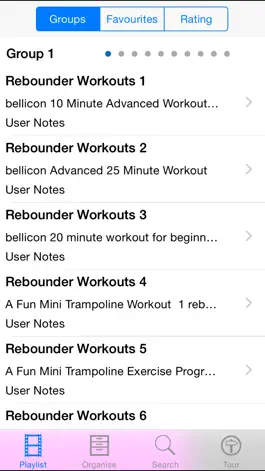 Game screenshot Rebounder Workouts apk