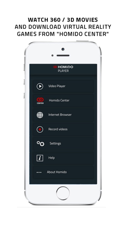 Homido 360 VR player screenshot-4
